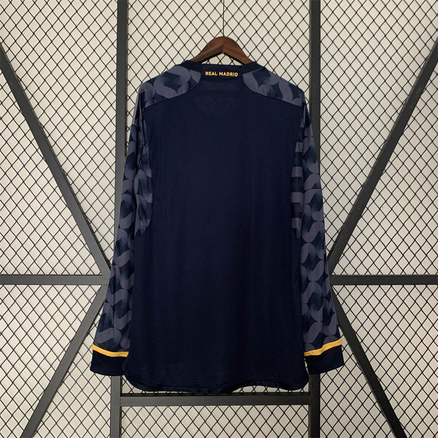 23/24 Real Madrid Away Long sleeve jersey Fan Version
