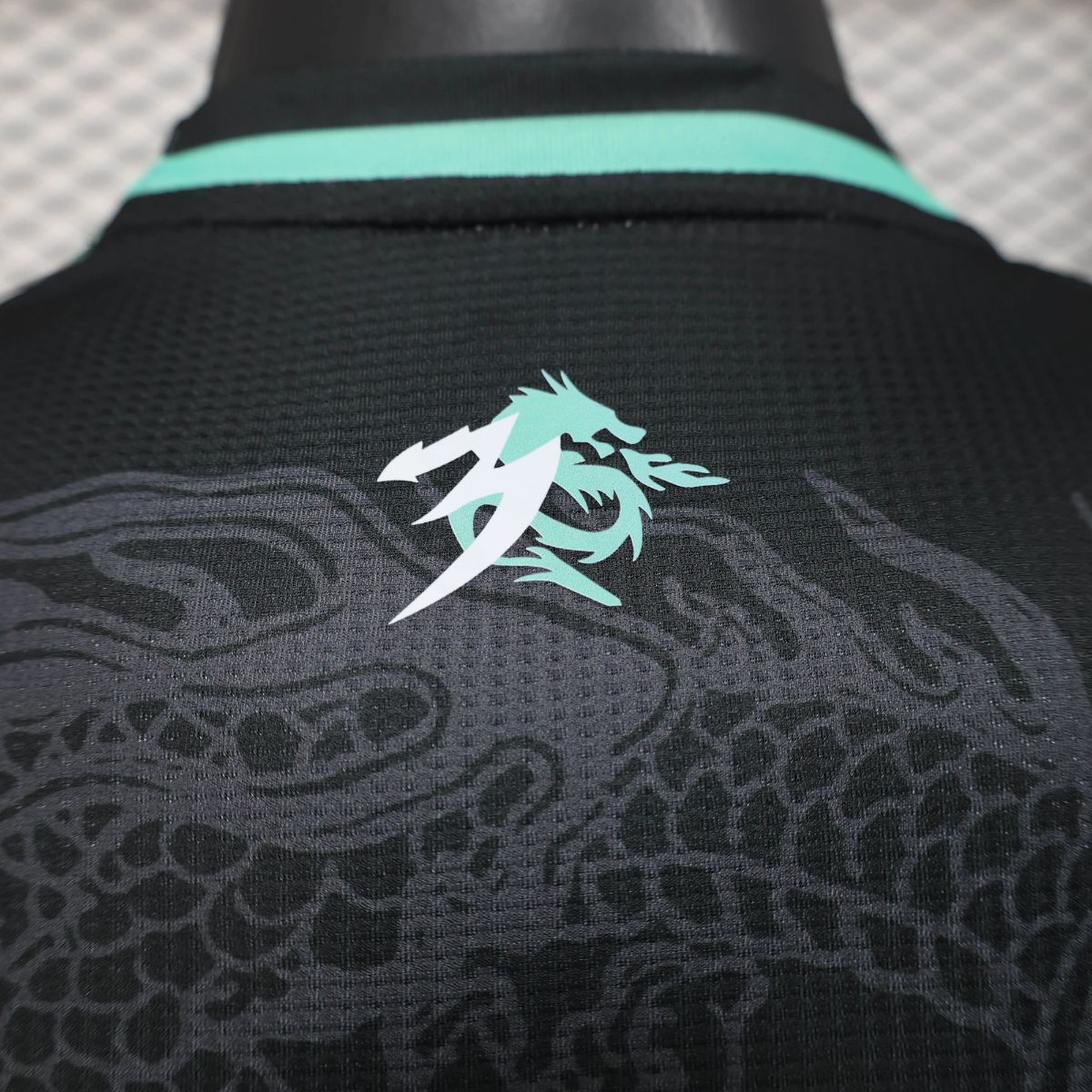 2025/26 Algeria Special Edition Black Dragon jersey Player Version
