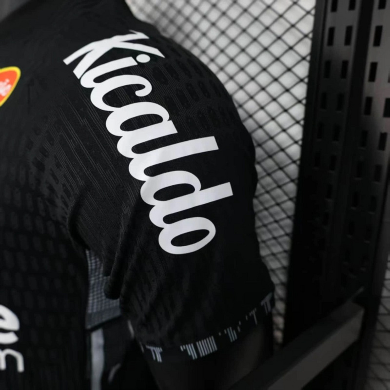 2024/25 Santos Special Edition Black Jersey With Sponsors jersey Player Version