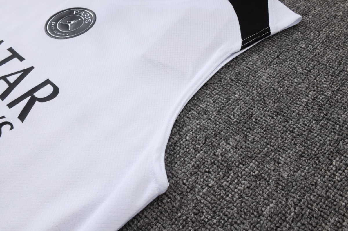 2026 PSG White Training Set Shirt and Shorts
