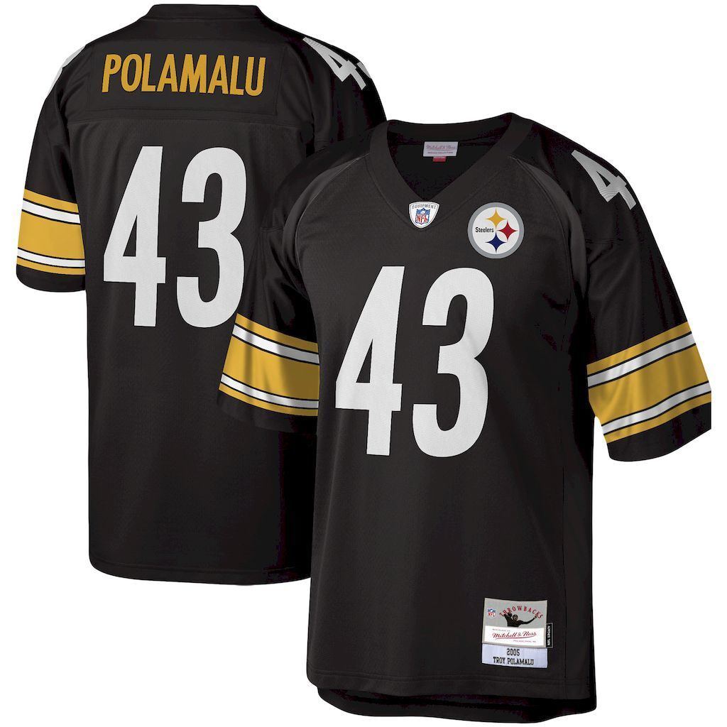 NFL Pittsburgh Steelers Jeysey POLAMALU # 43