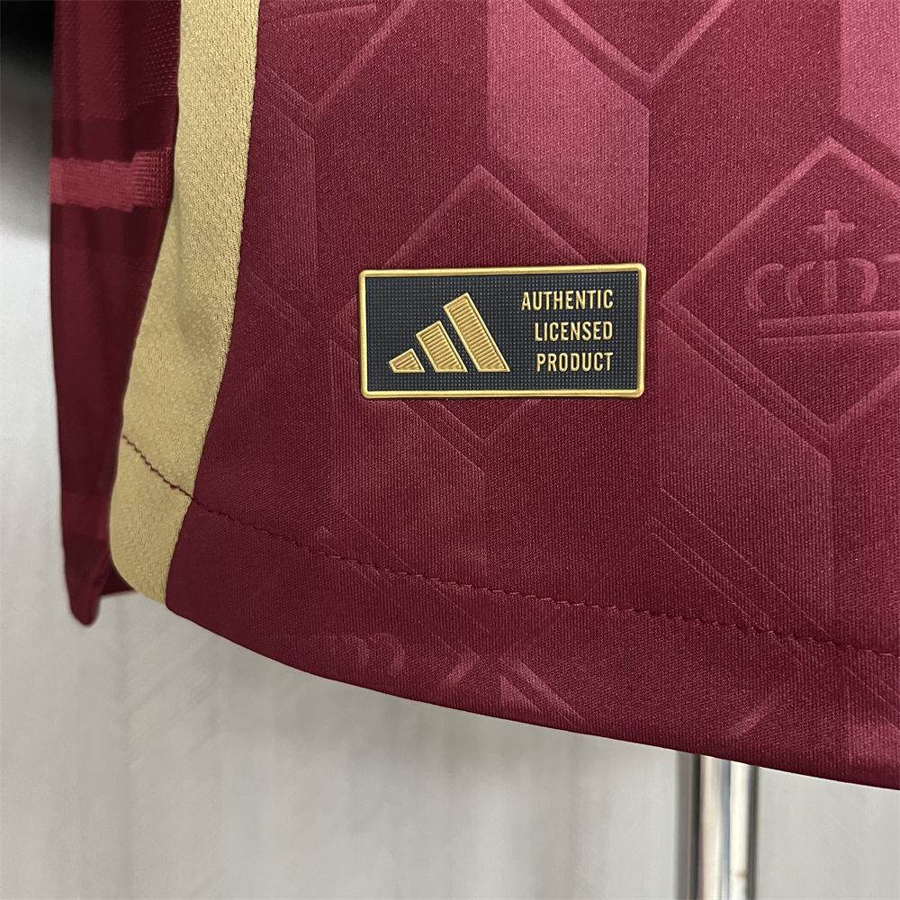 24/25 Belgium Euro Home Jersey Player Version