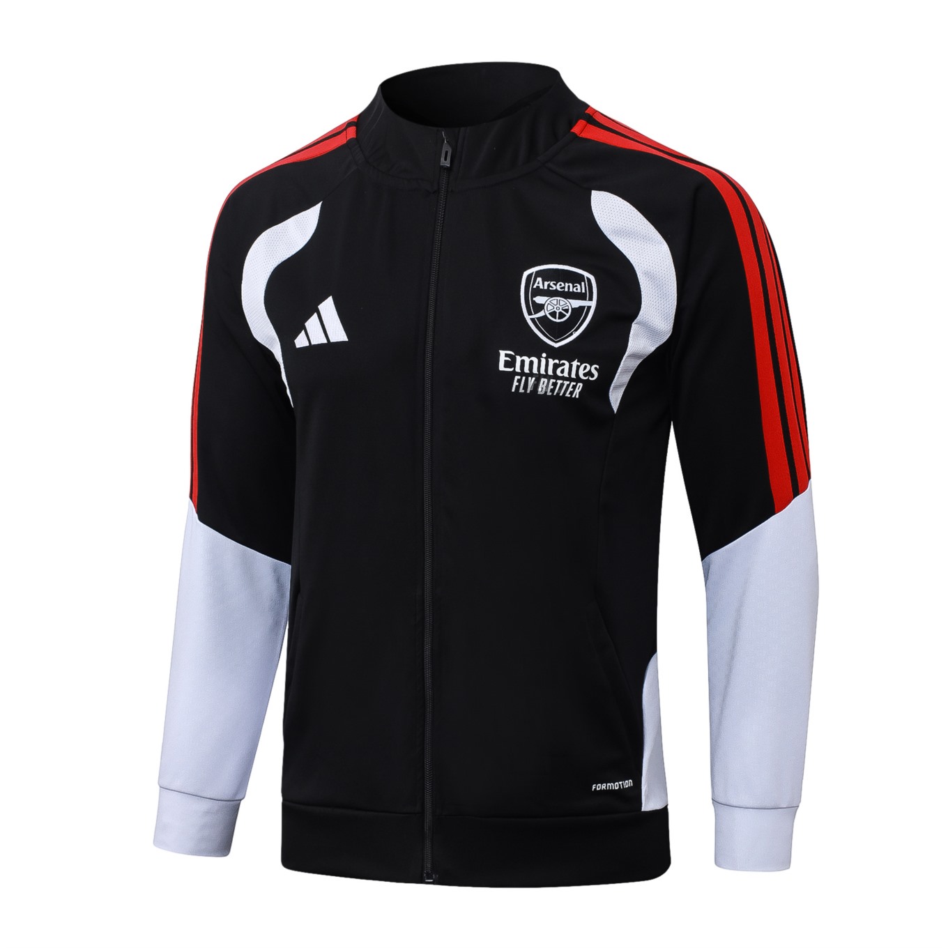 2026 Arsenal Black Jacket Training Suit Set