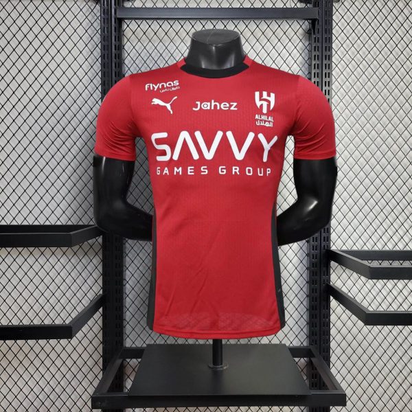 2025/26 Al Hilal Riyadh Special Edition Red jersey Player Version