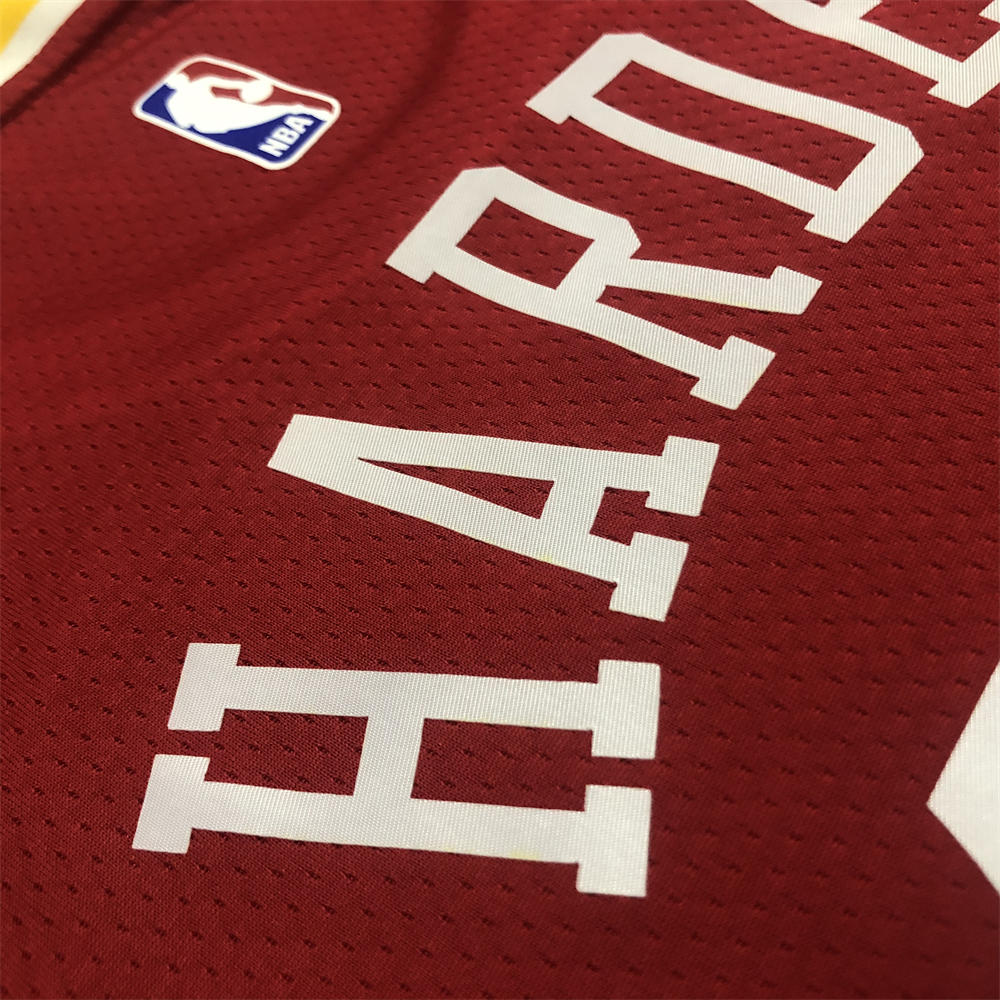 NBA Houston RocketsRound Neck Red Jersey HAEDEN#13 S-XXL
