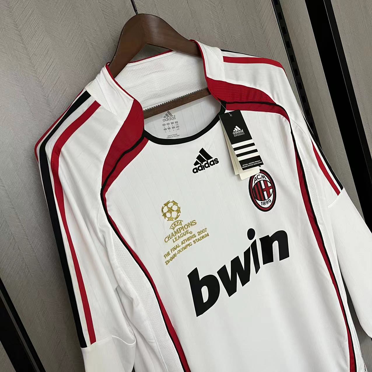 Retro AC Milan 06/07 Long Sleeve AWAY jersey Fan Version