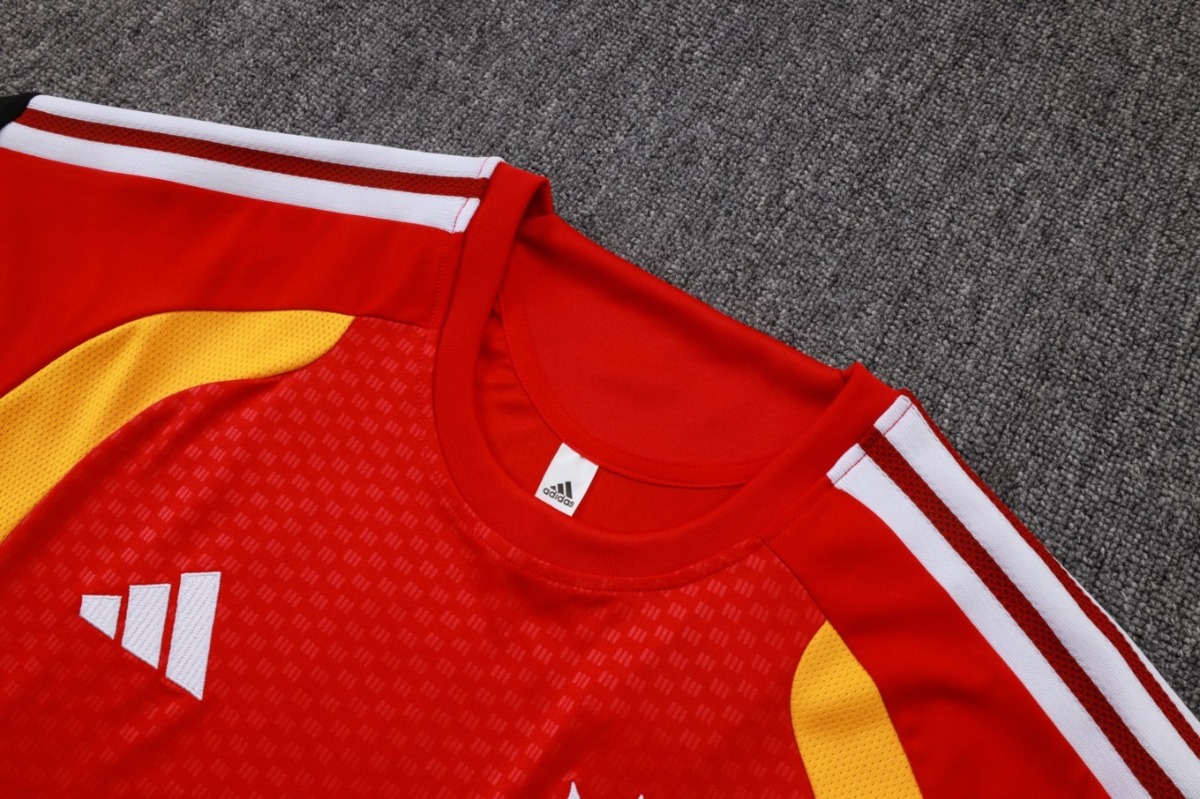 2026 Germany Red Training Set Shirt and Shorts
