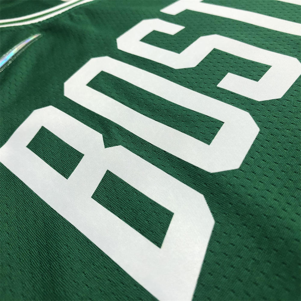 NBA Boston Celtics Round Neck 75th anniversary Green Jersey Walker#8 S-XXL