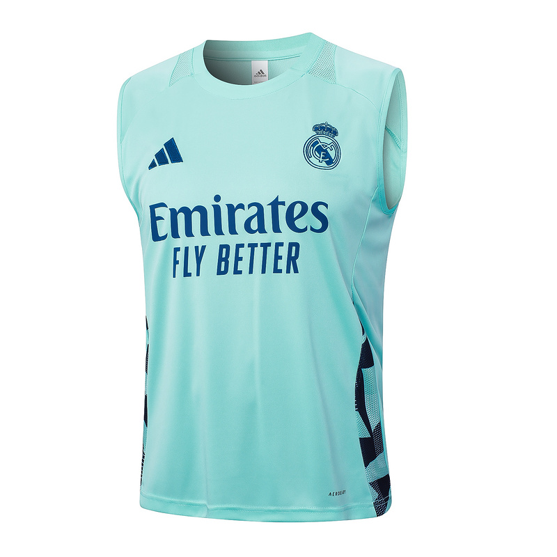 24/25 Real Madrid Light green Training Set Shirt and Shorts