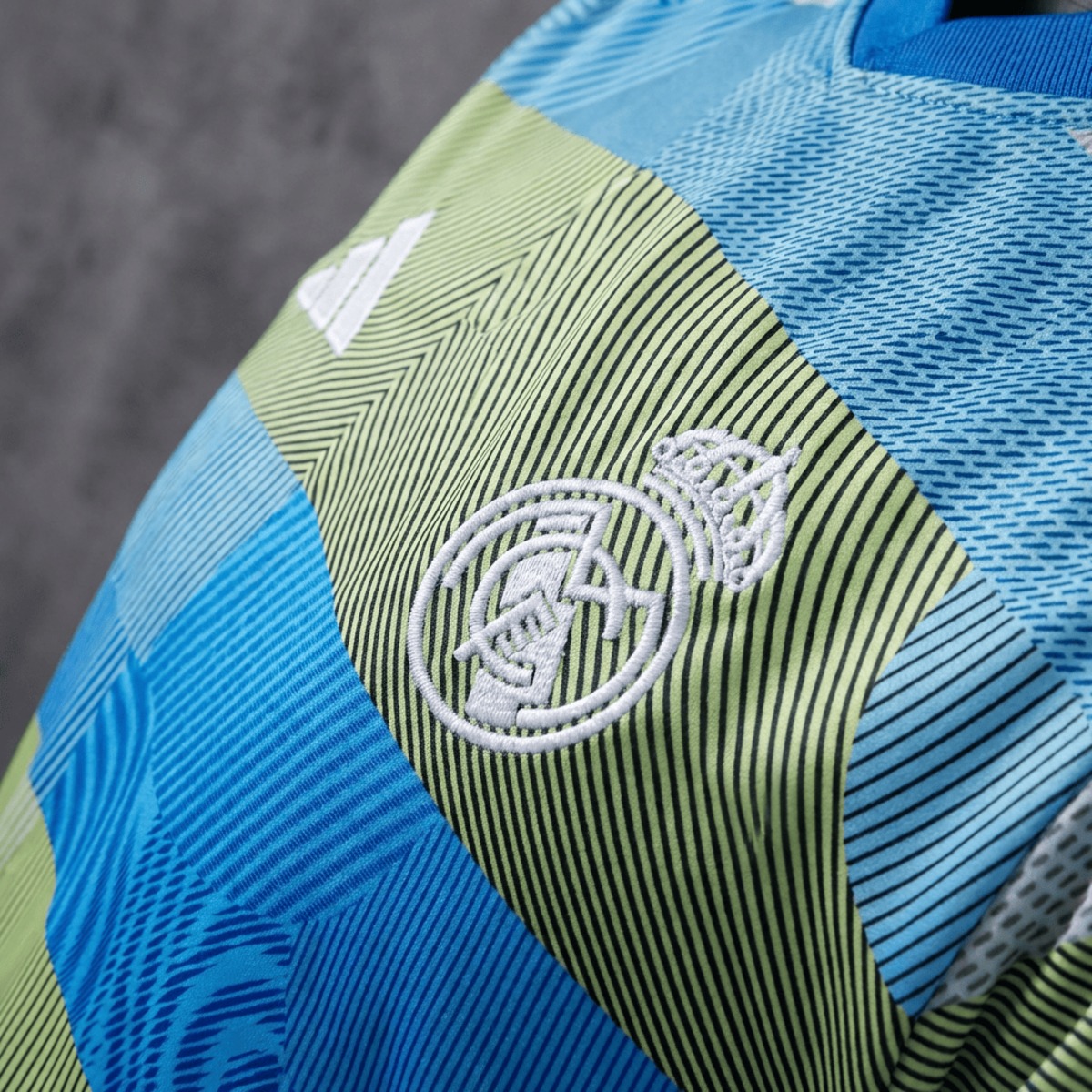 2025/26 Real Madrid Training Colorful Polo Fan version