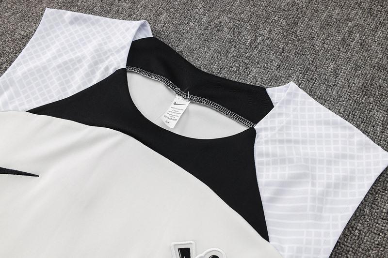 24/25 Corinthians White Training Set Shirt and Shorts