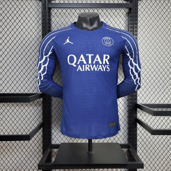 24/25 PSG 4 Away jersey Long sleeve Jersey Player Version