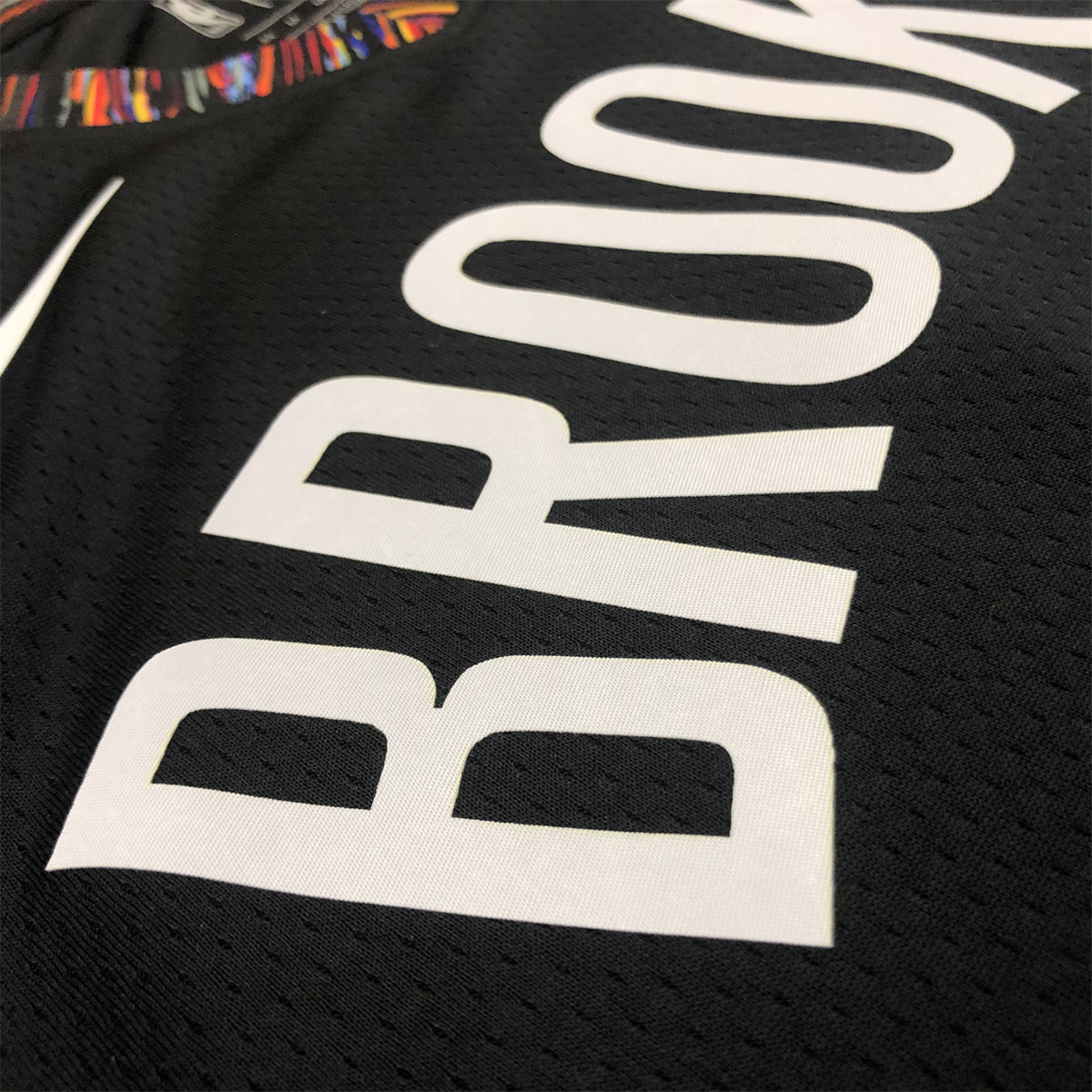 NBA Brooklyn Nets V-Neck Black Jersey DURANT#7 S-XXL