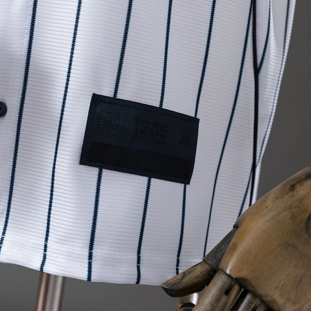 2025/26 Boca Junior US Pack Full-Button Baseball White jersey Fan version