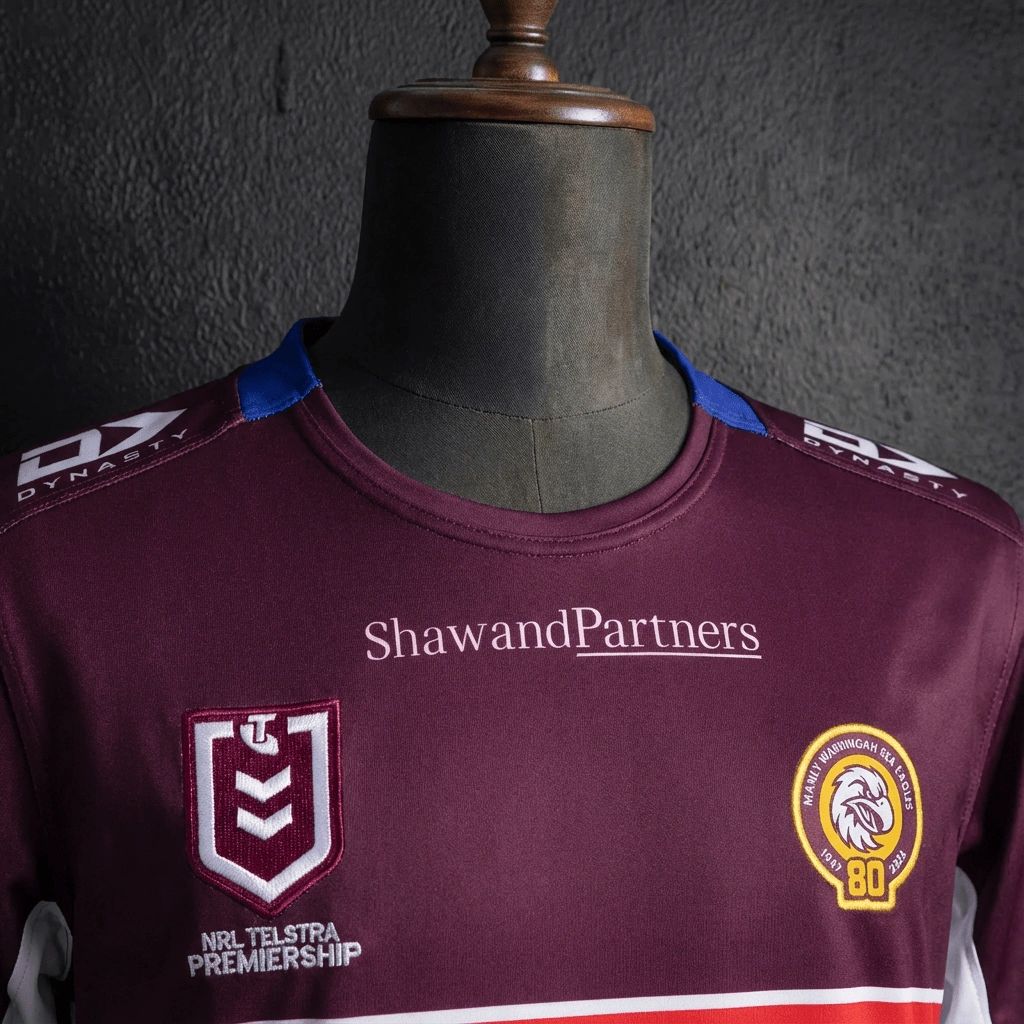 NRL 2026 Manly Warringah Sea Eagles Home Jersey