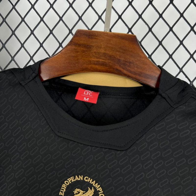 2025/26 Liverpool Black Special Edition jersey Fan version