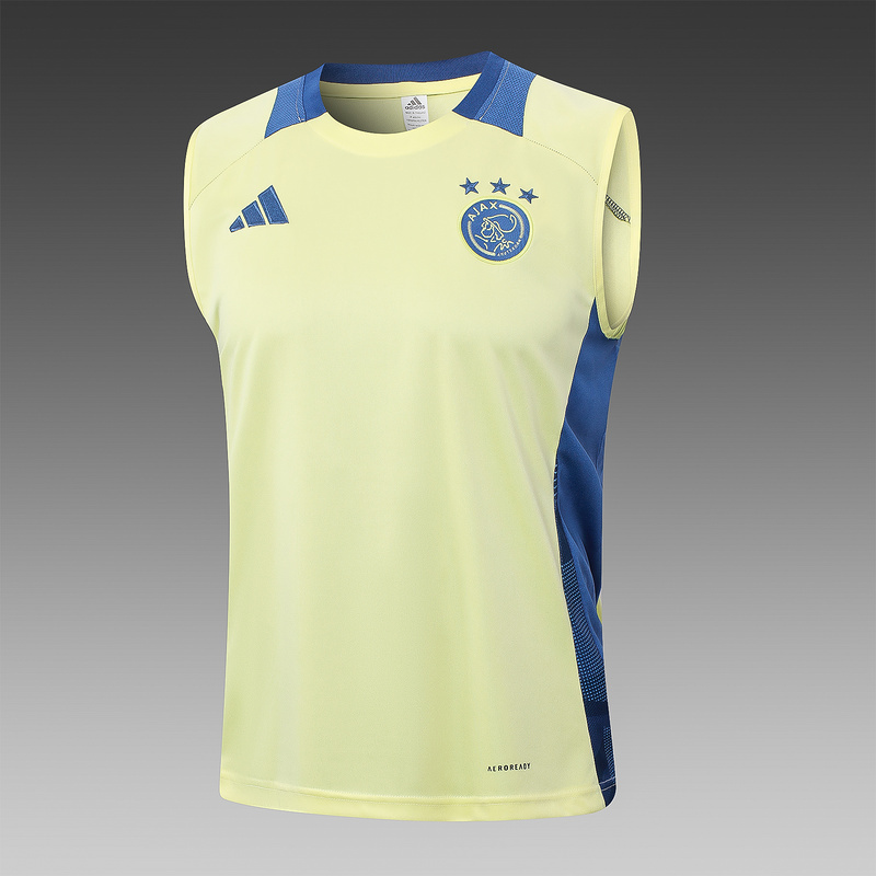 24/25 Ajax Light yellow Training Set Shirt and Shorts
