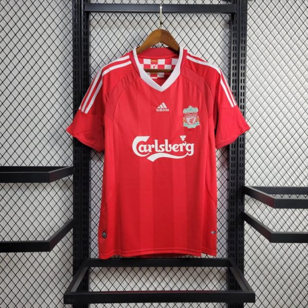 Retro Liverpool 08/09 Champions League home jersey Fan Version