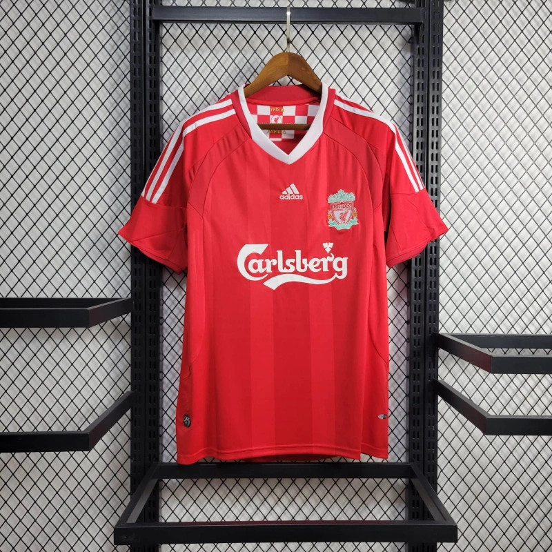 Retro Liverpool 08/09 Champions League home jersey Fan Version