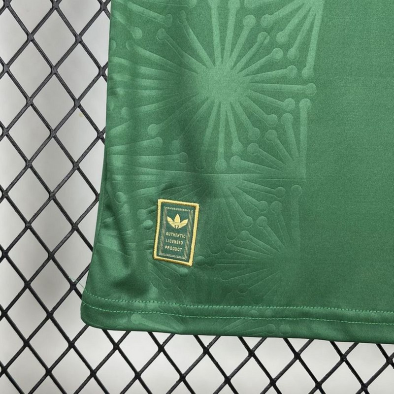 2025/26 Mexico Gold- Green  jersey Kid Kits Size 16-28