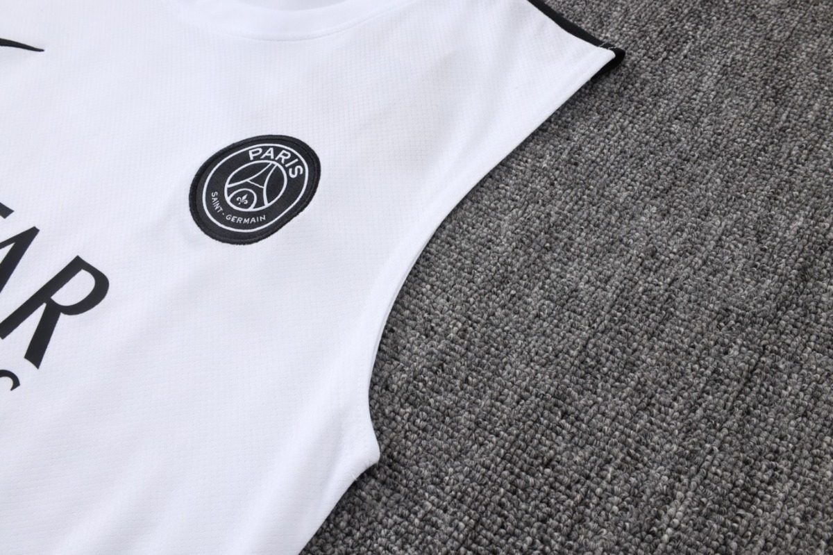 2026 PSG White Training Set Shirt and Shorts
