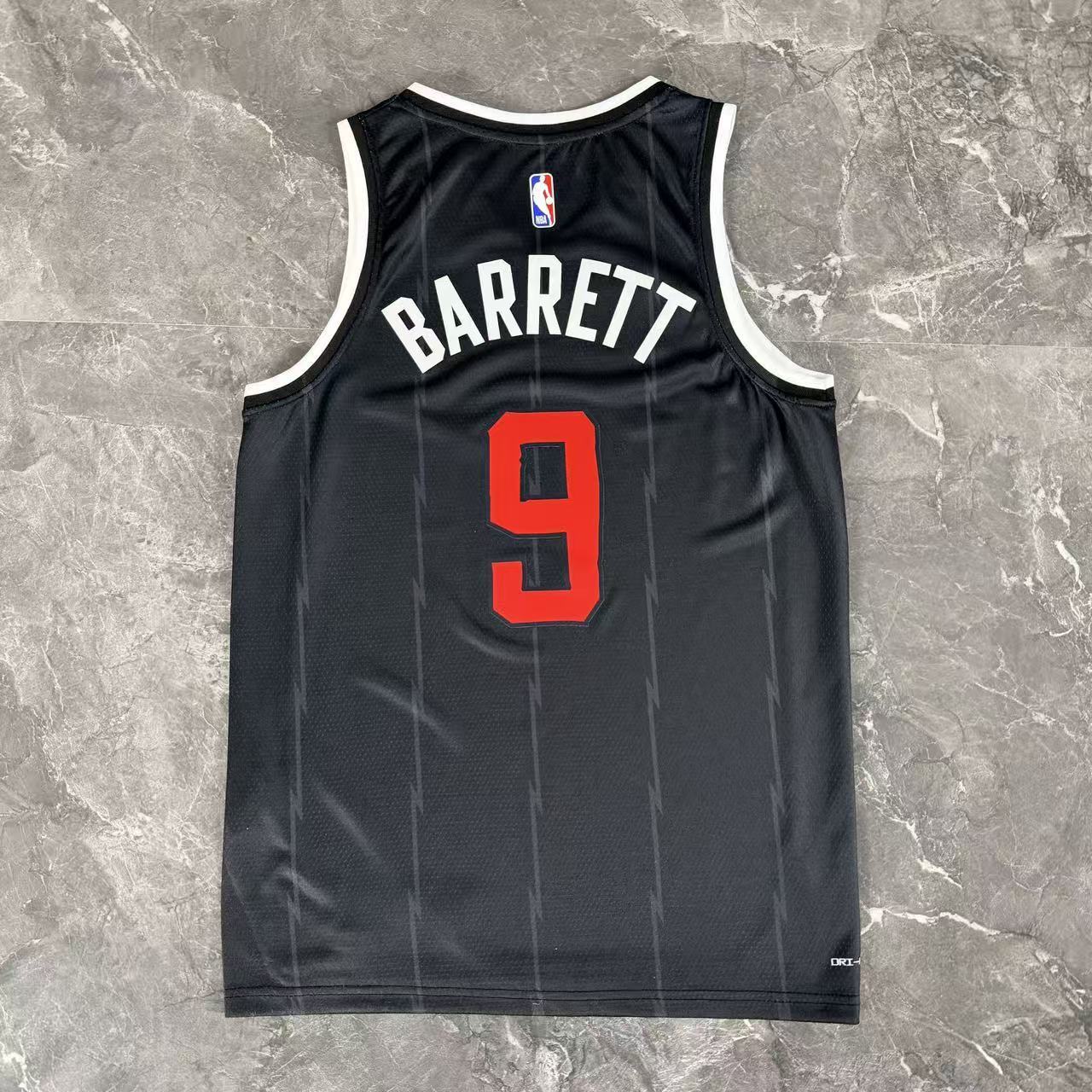 NBA Toronto Raptors 2026 City Edition Black Jersey RARRETT#9
