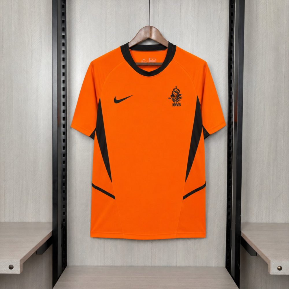 Retro Netherlands 2002 Home Jersey Fan Version