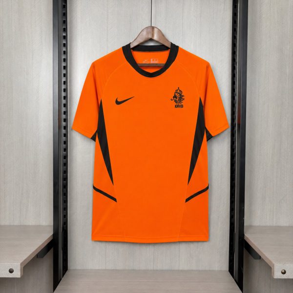 Retro Netherlands 2002 Home Jersey Fan Version