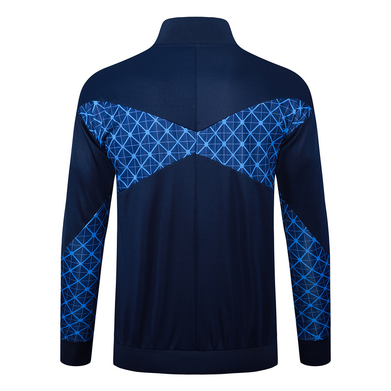 2024/25 Paris Royal blue Jacket Training Suit Set Football Team Shirt Sports Fashion