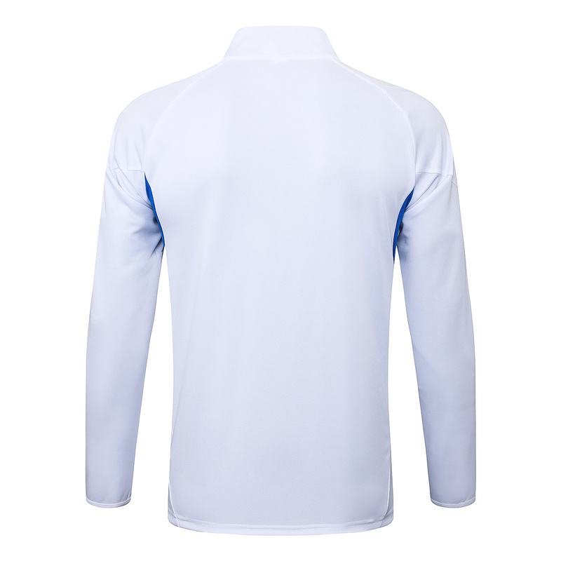 2025/26 Manchester United White Jacket Training Suit Set Football Team Shirt Sports Fashion