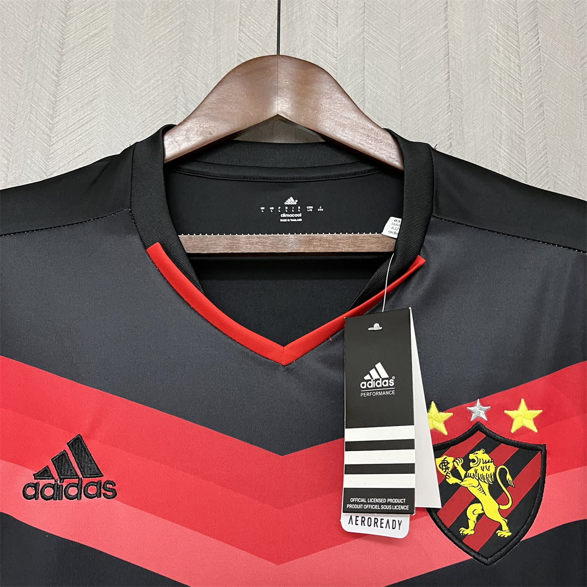 Retro 2016/17 Sport Recife Black jersey Fan Version