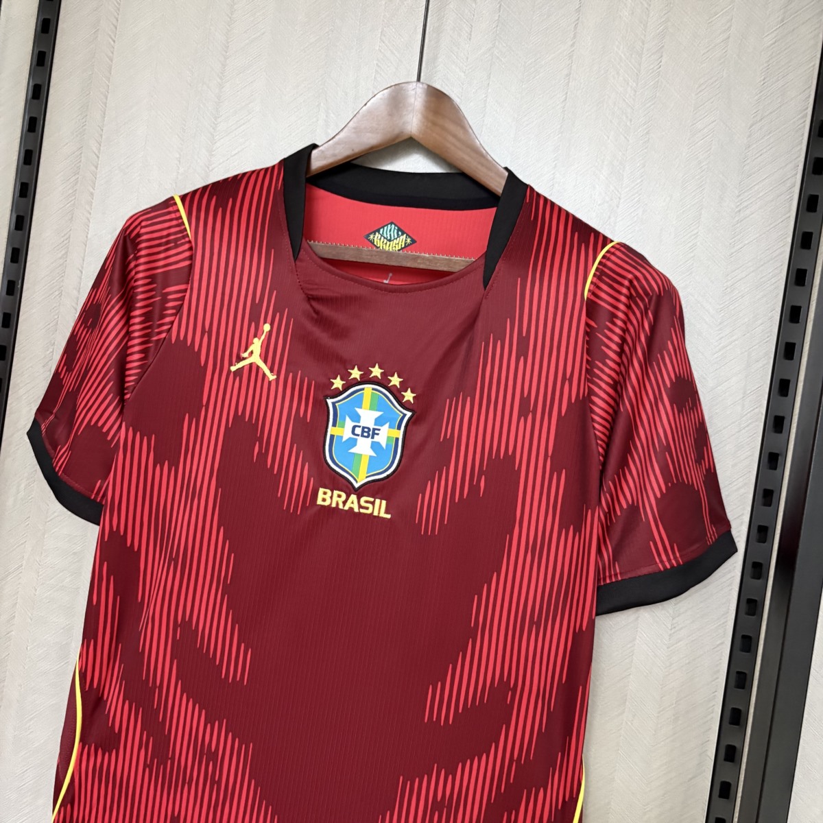 Brazil 2026 World Cup Special Edition Red Jersey Fan version