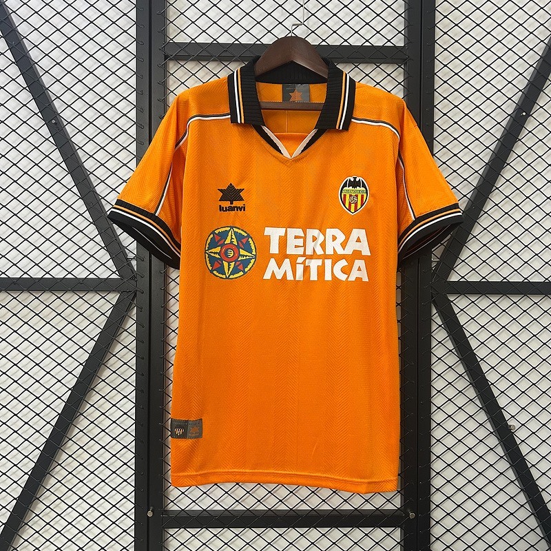Retro Valencia 99/00 Away jersey Fan Version
