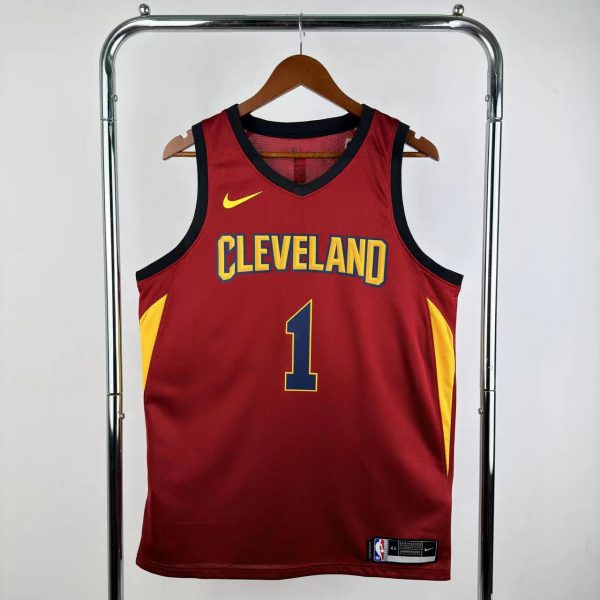 NBA Cleverland Cavaliers V-Neck Red jersey HARDEN#1