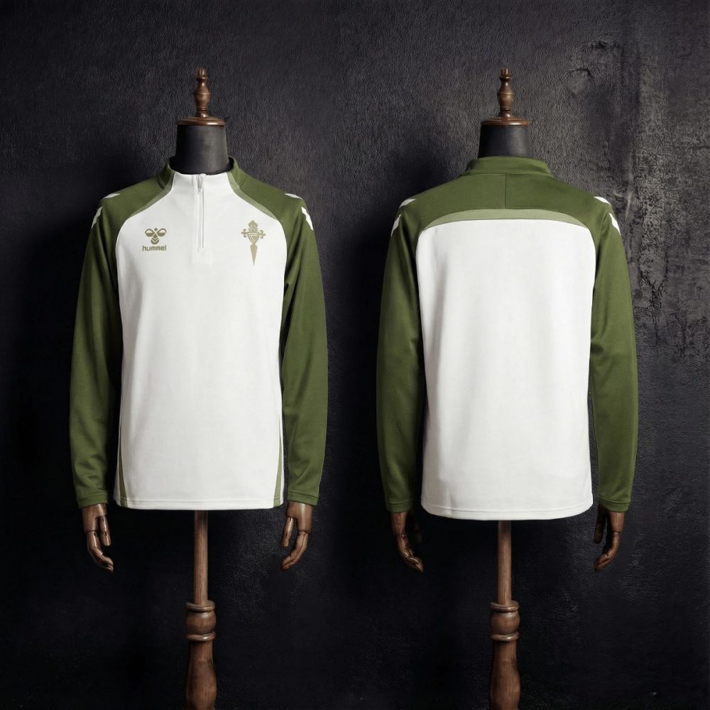 2025/26 Celta Vigo Half-Pull long Sleeve Hoodie
