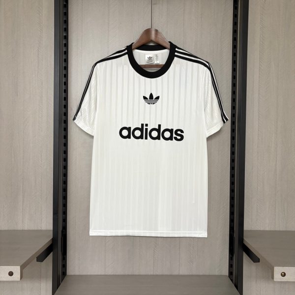 2025 Adidas White jersey Fan Version