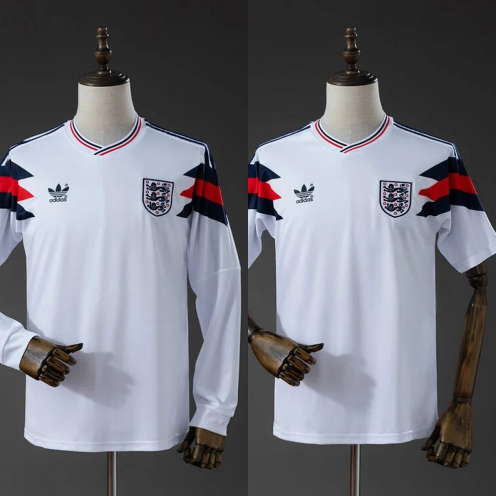 2026 England Vintage Style Jersey Fan Version