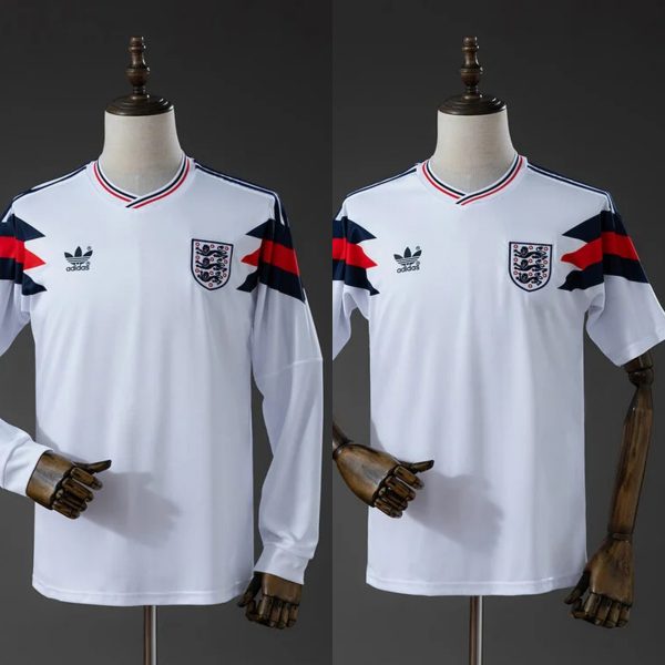 2026 England Vintage Style Jersey Fan Version