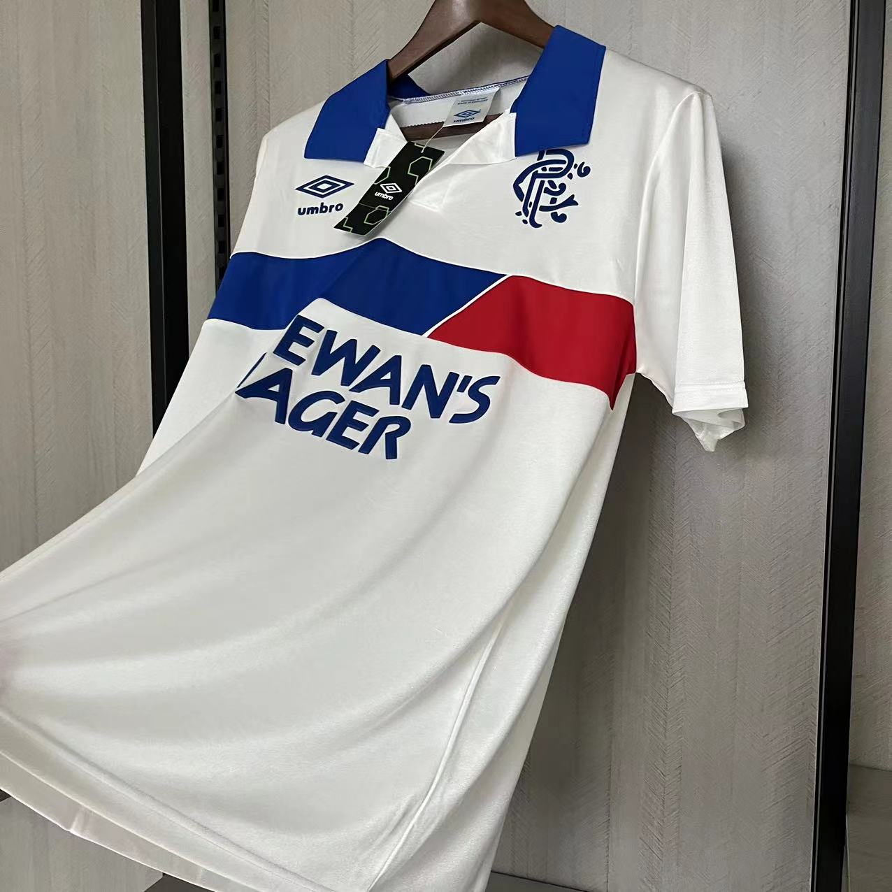 Retro Rangers 1994 Away jersey Fan Version