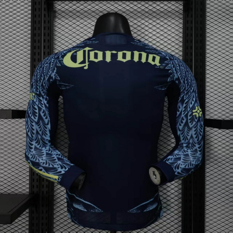 2025/26 Club America Away Long Sleeve Jersey Player Version