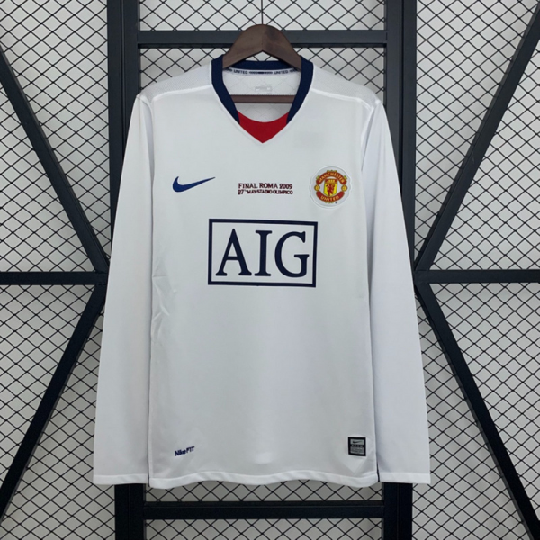 Retro Manchester United 08/09 Champions League Away Edition jersey Fan Version