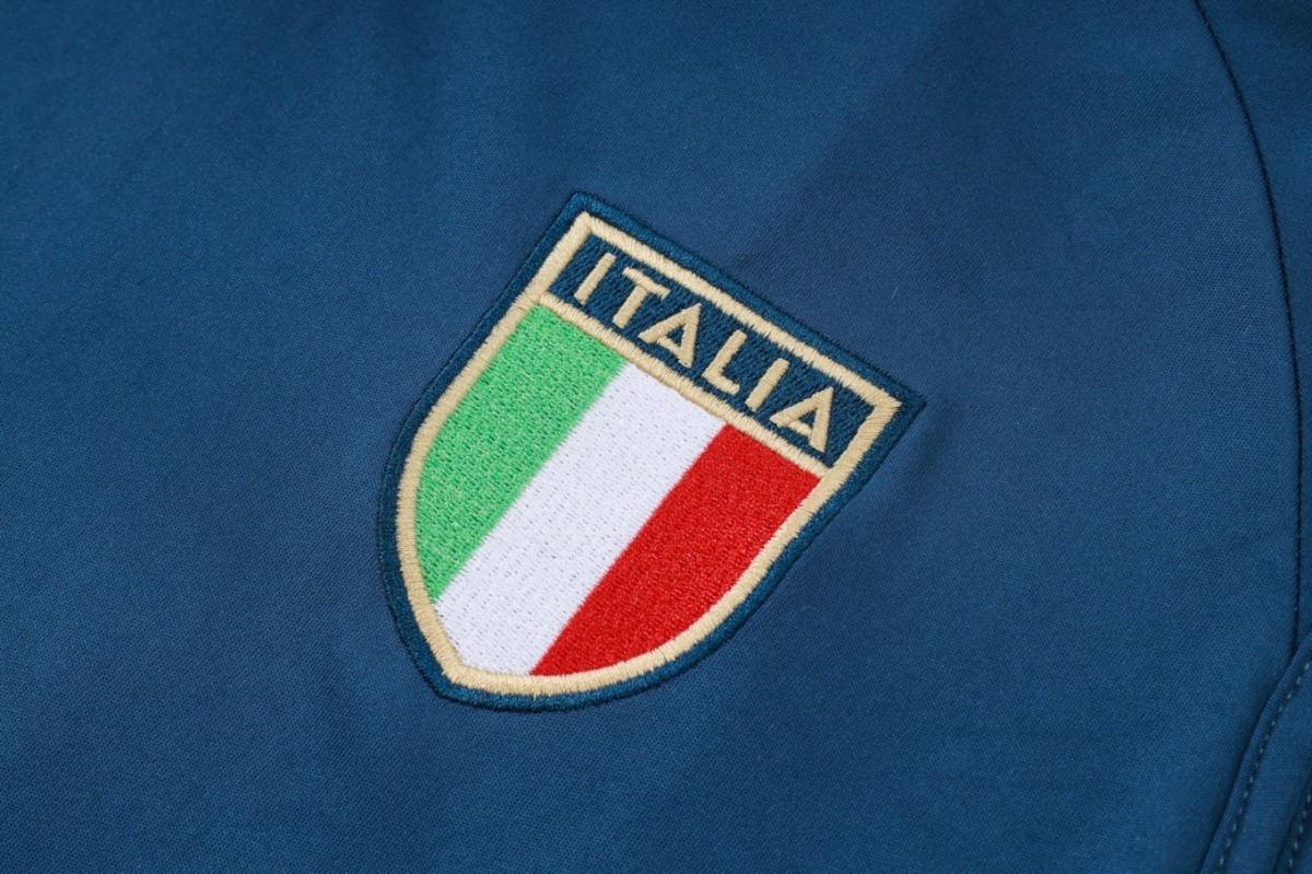 2026 Italy Dark blue Training Set Shirt and Shorts