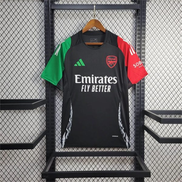 24/25 Arsenal black training uniform Jersey Fan Version