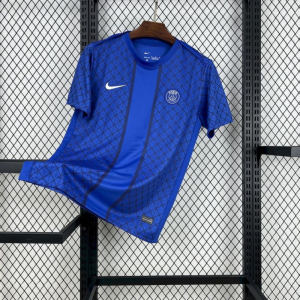 2025/26 PSG Pre-match training blue Jersey Fan Version