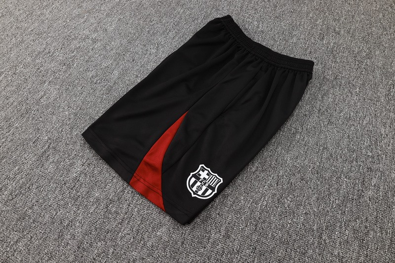 24/25 Barcelona Black Training Set Shirt and Shorts