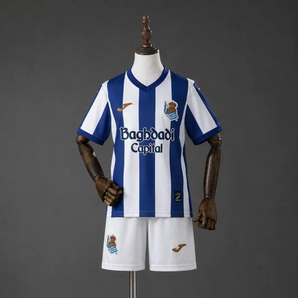 2026/27 Real Sociedad Home Kids Kits