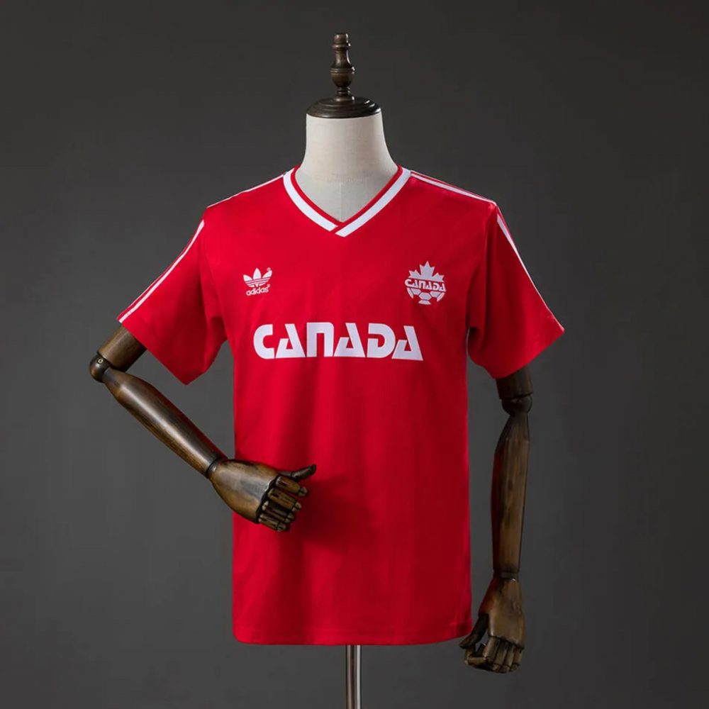Retro Canada 1986 Home Jersey Fan Version