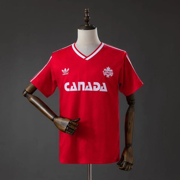 Retro Canada 1986 Home Jersey Fan Version