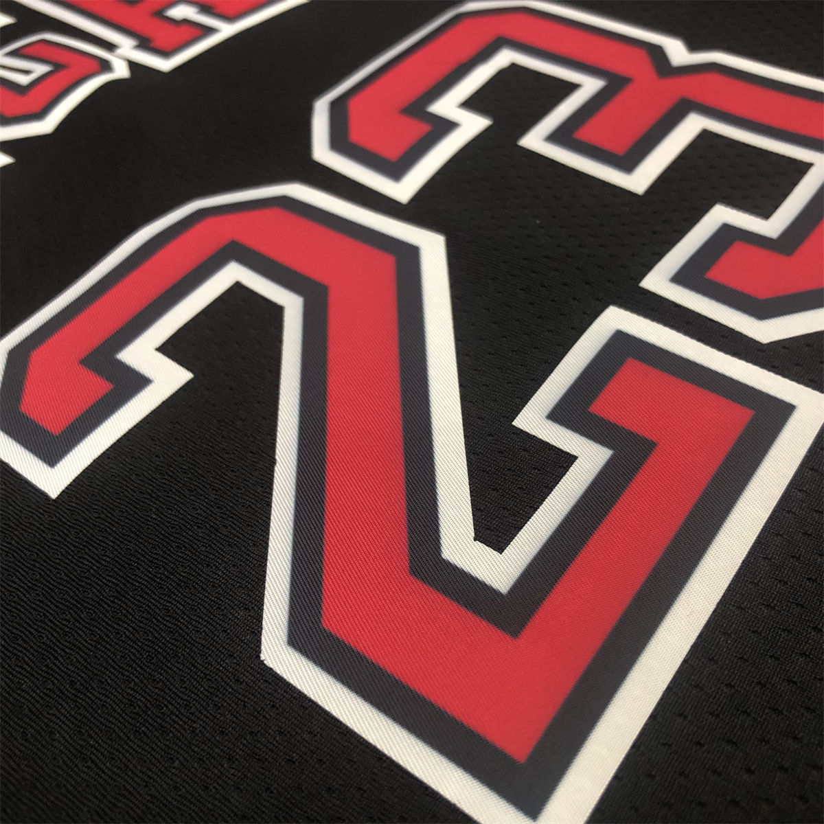 NBA Chicago Bulls Round neck Black Jersey JORDAN#23 S-XXL