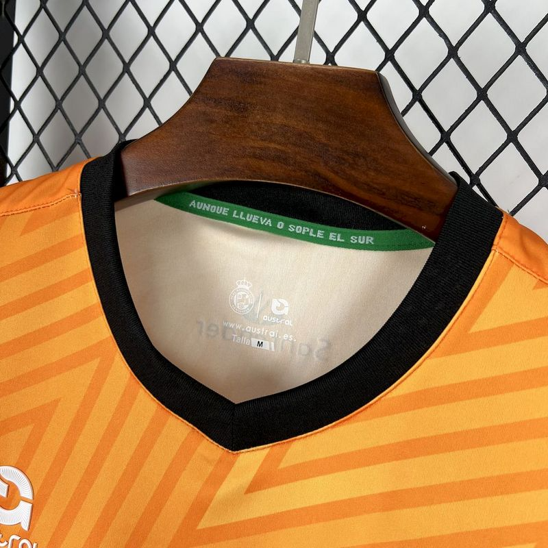 24/25 Racing de Santander Orange Goalkeeper Jersey Fan Version